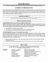 Resume For Tax Consultant Images