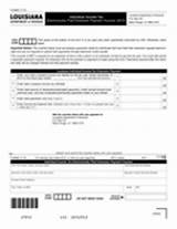Louisiana State Income Tax Forms 2015