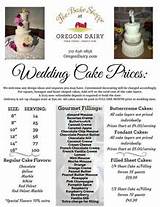 Prices For Wedding Cake Images