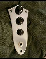 Fender Jazz Bass Loaded Control Plate