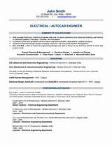 Images of Electrical Engineer Resume Examples