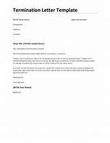 Images of Insurance Broker Termination Letter Sample