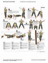 Photos of Military Training Routine
