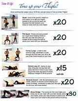 Pictures of Thigh Home Workouts