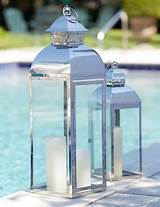 Outdoor Candle Lanterns Stainless Steel