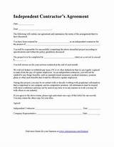 Pictures of Contractor Business Forms Free