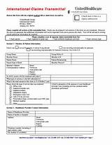 United Healthcare Medical Claim Form Photos