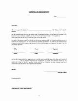 Corporate Resolution Authorized Signers Template Pictures