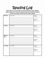 Pictures of Reading Logs For Middle School Pdf