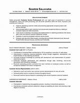 Images of Service Resume