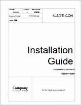 Images of Installation Guide