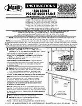 Pocket Door Installation Instructions Images