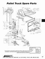 Multiton Electric Pallet Jack Parts Images