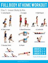 Full Body Workout Exercises Images