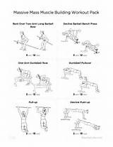 Muscle Mass Workout Routine Pictures