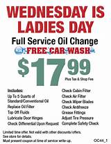 Ladies Special Oil Change Pictures