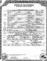 Copy Of Marriage License Los Angeles County Images