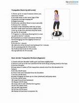 Trampoline Exercise Routine Images