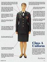 Pictures of Army Uniform Class A