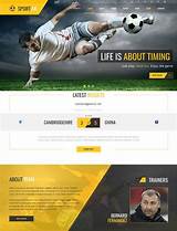 Free Html Soccer Website Templates Images