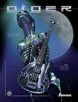 Hr Giger Bass Guitar Pictures