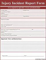 Pictures of Patient Incident Report Template