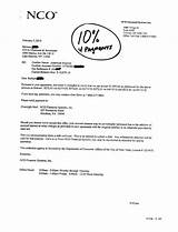 Student Loan Settlement Letter Sample