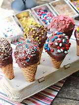Images of Ice Cream On A Stick Dipped In Chocolate