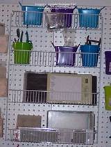 Pegboard Baskets And Shelves Images