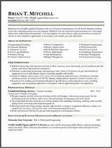 Photos of Sample Resume For Oil And Gas Industry