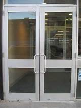 Pictures of Commercial Glass Entry Door Repair
