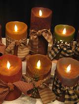 Pictures of Decorating Ideas With Flameless Candles