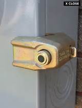 Pictures of Electric Meter Barrel Lock Key