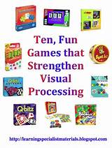 Pictures of Vision Therapy Games