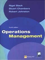 Operations Management Slack 6th Edition Pictures