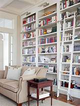 Decorating Library Shelves Images
