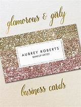 Cheap Glitter Business Cards Photos