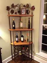 Images of Corner Cabinet With Wine Rack