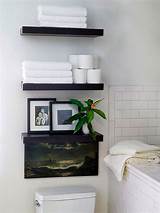 Pictures of Shelf Above Toilet