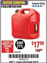 5 Gallon Gas Can Harbor Freight Images