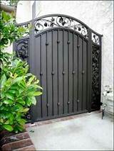 Privacy Screens For Wrought Iron Fences Pictures