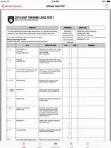 Images of Training Level Test 2