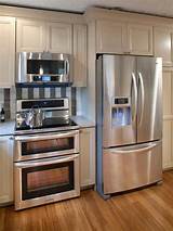 Images of Cream Colored Kitchen Cabinets With Stainless Steel Appliances