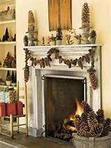 Photos of Fireplaces Decorated For Christmas