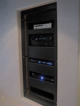 In Wall Home Theater Rack Pictures