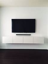 Wall Mounted Tv Shelves White Images