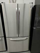 Photos of Used Whirlpool Stainless Steel Refrigerator