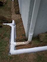 Pictures of Burying Pvc Pipe