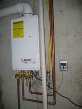 Installing Hot Water Heater Pictures