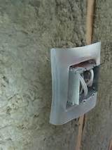 Pictures of Electrical Outlets Vapor Barrier